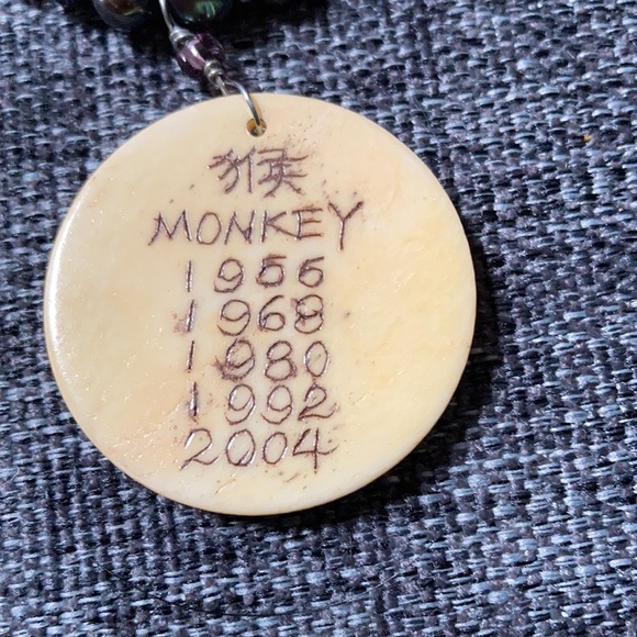 Chinese Zodiac Year of the Monkey Necklace - Picture 3 of 5